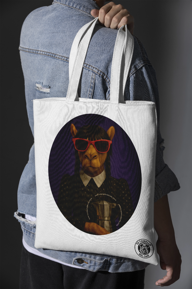 Totebag “Miércoles Addams del Café”