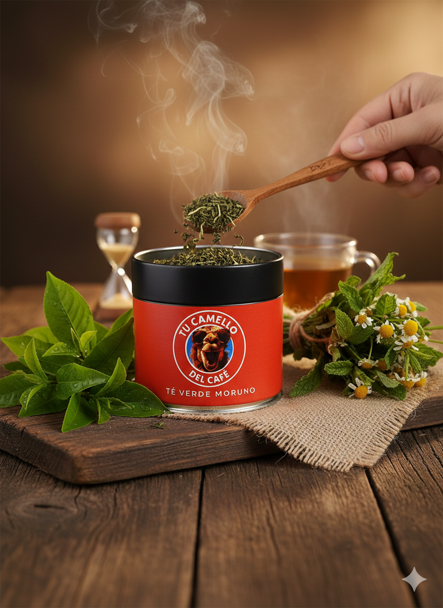 Té Verde Moruno · Tradición ·20 pirámides | Tu Camello del Café